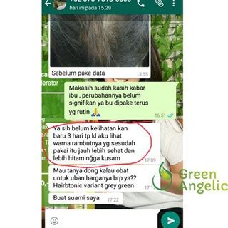 Jual Obat Penghilang Uban Permanen Penghitam Rambut Uban Alami Green