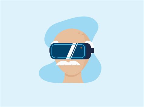 Virtual Reality Man By Clint Hess For Siege Media On Dribbble