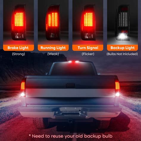 Tail Light Rd Third Brake Cargo Lamp For Ford F F