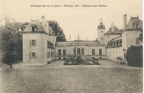 Fragnes Château de la Loyère Fragnes Carte postale ancienne et