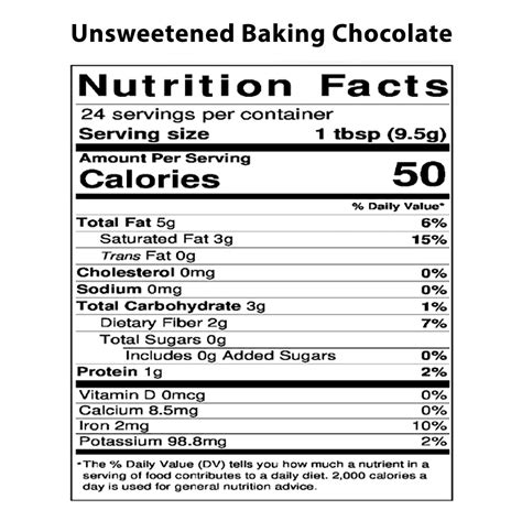 Unsweetened Baking Chocolate Vermont Nut Free Chocolates