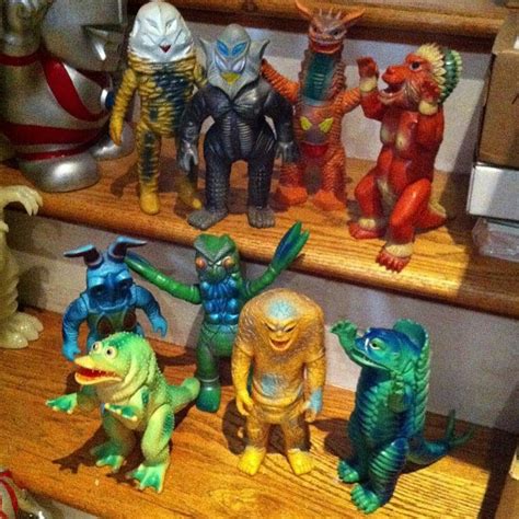 Bullmark And Marusan Ultraman Kaiju Standard Size 60s Madeinjapan