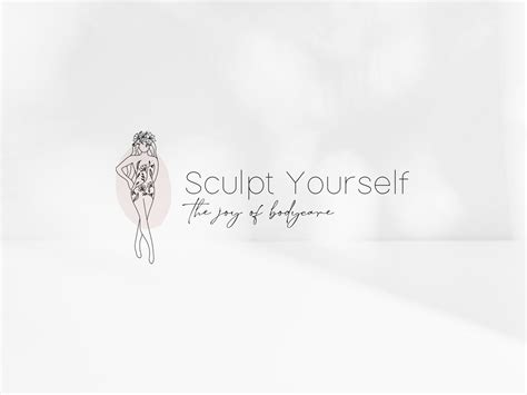 Body Sculpting Logo Design Beauty Logo Design Goddess Logo Etsy