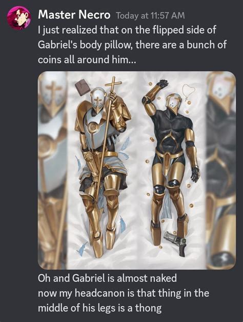 Gabriel S Body Pillow Drives Me Insane The More I Look At It R Ultrakill