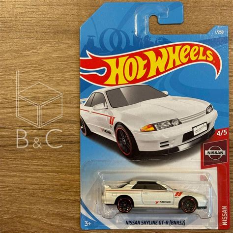 Hotwheels HW Hot Wheels Nissan Skyline GT R GTR R32 BNR32 Shopee Malaysia