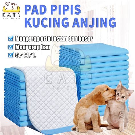 Jual Pad Pipis Kucing Anjing Underpad Perlak Kucing Alas Pipis Kucing