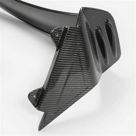 Car Accessories R Carbon Fiber Roof Spoiler Glossy Fiber Body Kit