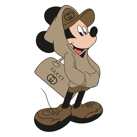 Gucci Logo With Mickey Mouse Svg Gucci Mickey Logo Png