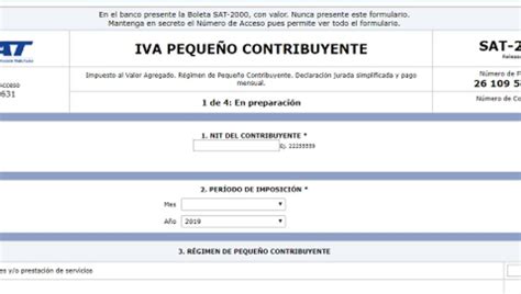 C Mo Registrarse Como Peque O Contribuyente En Guatemala