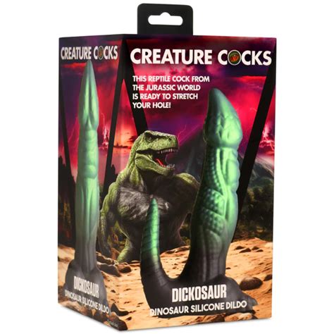 Jurassic Cock Dinosaur Silicone Dildo Abs Holdings