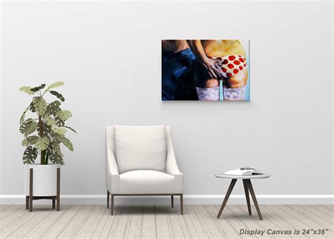 Hot Moments Of Half Naked Nude Sexy Couple Painting Lingerie Etsy