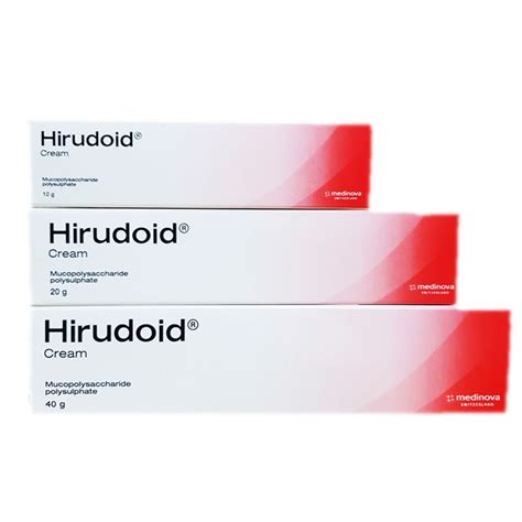 HIRUDOID CREAM 10G ฮรดอย ครม 10 กรม Mucopolysaccharides SKRS