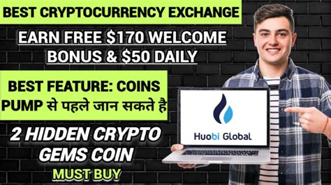 Huobi Global Exchange Earn Free Welcome Bonus Daily Huobi