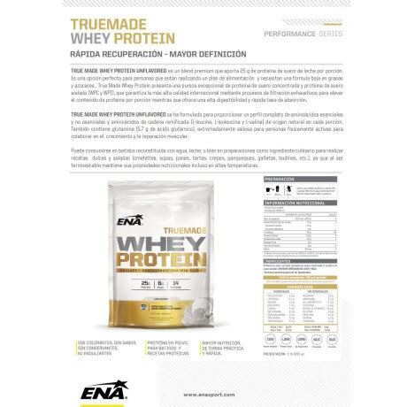 Ena Whey Protein True Made Natural Wikim Sculos