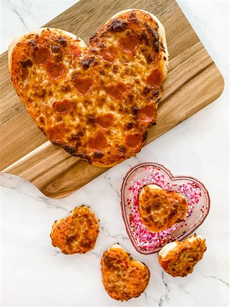 Heart Shaped Pizza Recipe (PLUS a Mini Heart Shaped Recipe!)