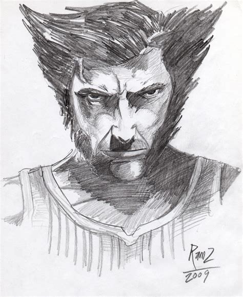 Logan Sketch By Cramz On Deviantart