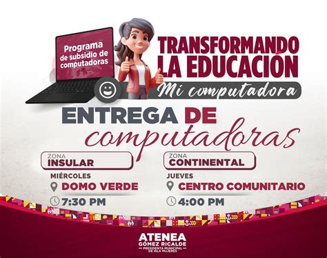 Anuncia Atenea Entrega De Computadoras A Estudiantes Quadratin