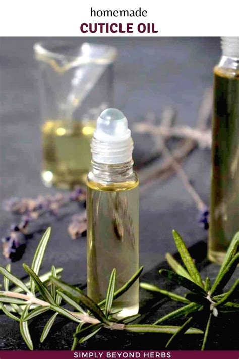 Simple Diy Cuticle Oil Recipe To Strengthen Nails And Dry Cuticles