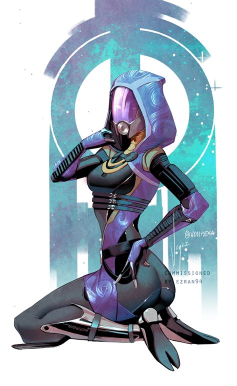 Tali Zorah Mass Effect And More Drawn By Vontvirus Danbooru