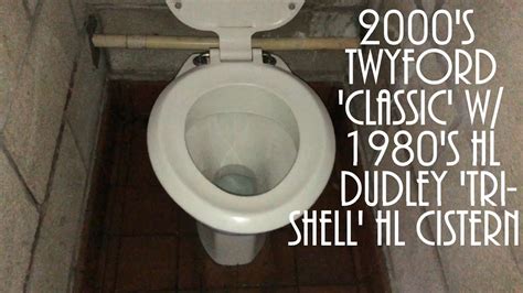 2000 S Twyfords Classic Pan W HL 1980 S Dudley Tri Shell Cistern