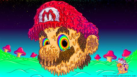 Super Trippy Mario by coltybah on DeviantArt