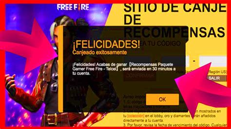 NUEVO CODIGO DE FREE FIRE INGRESA Y RECLAMA LOS PREMIOS GRATIS DE FREE