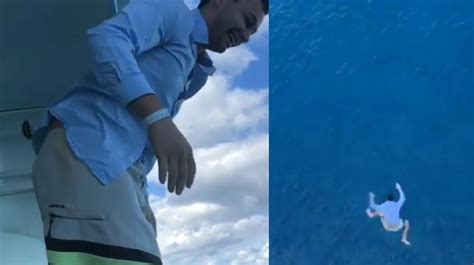 Vancouver Man Jumps Off Cruise Ship Goes Viral