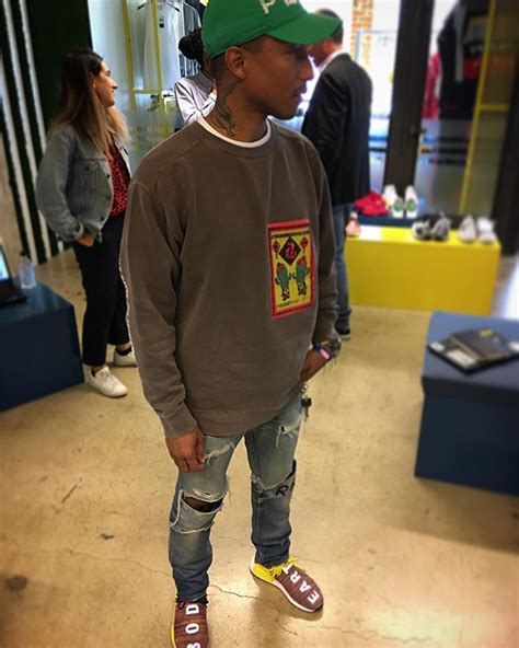 Pharrell Previews A Pair Of Previously Unseen ”human Race” Nmds Pause