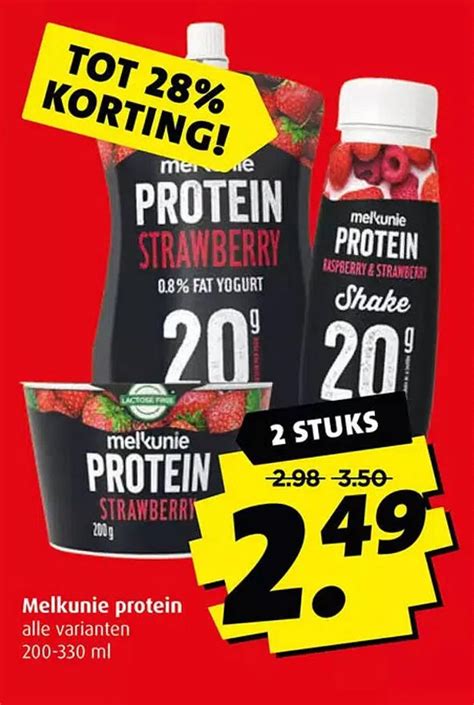 Melkunie Protein Aanbieding Bij Boni