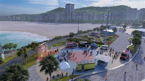 Projeto Novo Quebra Mar Levar Mais Atra Es A Parque P Blico Em Praia