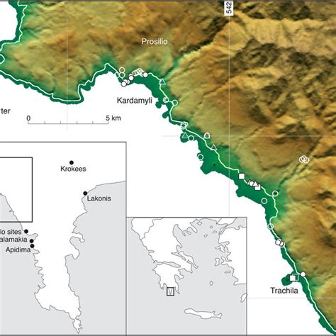 Pdf New Middle Palaeolithic Sites From The Mani Peninsula Southern