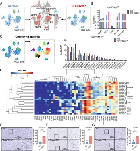 Ttk Inhibitor Promoted Immune Surveillance A D Mass Cytometry