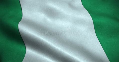 Nigeria Waving Flag National 3d Nigerian Flag Waving Sign Of Nigeria