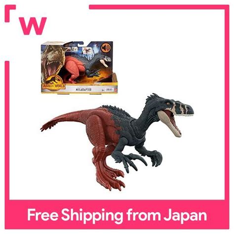 Mattel Jurassic World New Ruler Action Figure Howling Megaraptor [overall Length Approximately