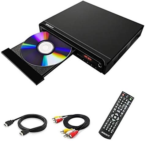 Wiscent Compact Dvd Player For Tv Multi Region Dvd Player Mp Dvd Cd