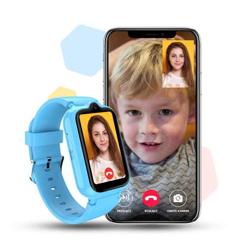 Smartwatch Dla Dzieci Dzieci Cy Z Gps Manta Junior Joy G R Owy