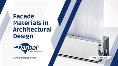 potential  facade materials  architectural design