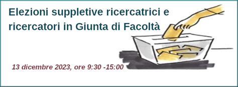 Elezioni Suppletive Rappresentanza Ricercatrici E Ricercatori In Giunta