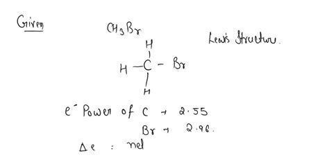 SOLVED Identify The Correct Dipole For The C Br Bond In The Lewis