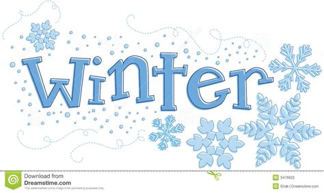 Winter Seasons Illustration