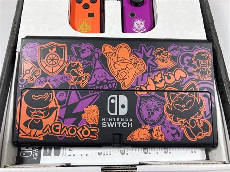 Mavin Nintendo Switch Oled Model Pokemon Scarlet And Violet Limited