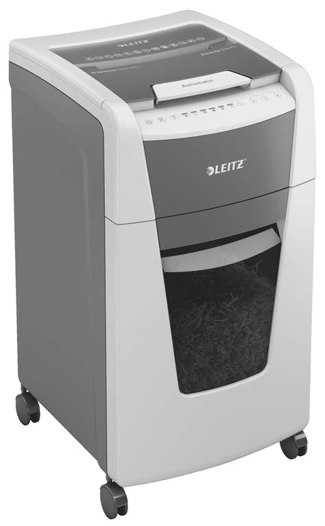 Leitz IQ Autofeed Office 300 Automatic Cross Cut Paper Shredder P4 60L