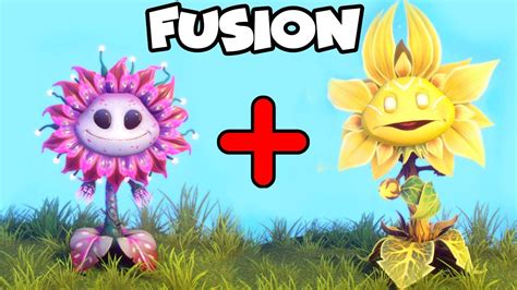 Fusion Pvz Alien Con Reina Girasol Plants Vs Zombies Garden Warfare