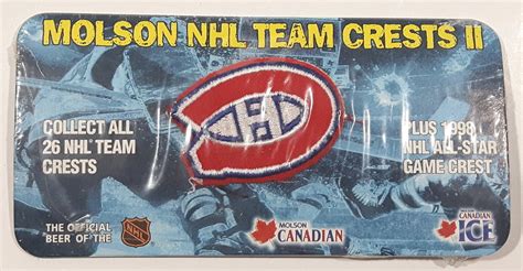 Molson Nhl Team Crests Ii Montreal Canadiens Nhl Hockey Team Logo 1 1