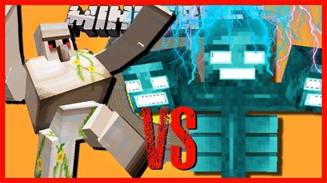 Minecraft Ultima Iron Golem Vs Witherzilla The God Of All Mobs