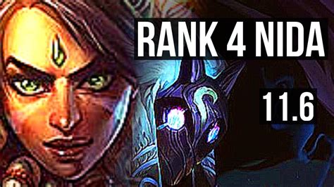 NIDALEE Vs KINDRED JUNGLE Rank 4 Nida Quadra 400 Games 15 4 6