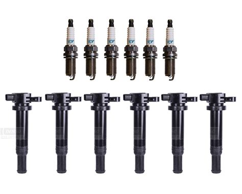 Denso 6 Ignition Coil 6 Iridium Tt Spark Plug 004 Kit For Kia Hyundai 27l V6 Ebay