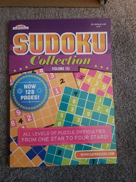 Kappa Sudoku Variety Collection Puzzle Books Magazine Size Vol Ebay