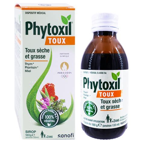 PHYTOXIL TOUX SIROP TOUX SECHE ET GRASSE 180G