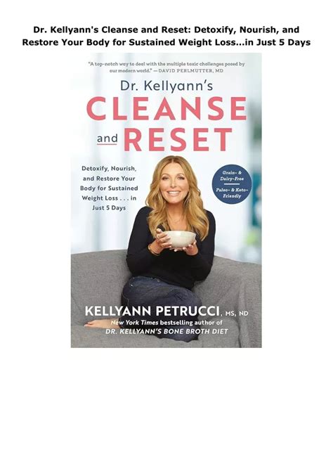 Ppt Download⚡️ Pdf ️ Dr Kellyanns Cleanse And Reset Detoxify